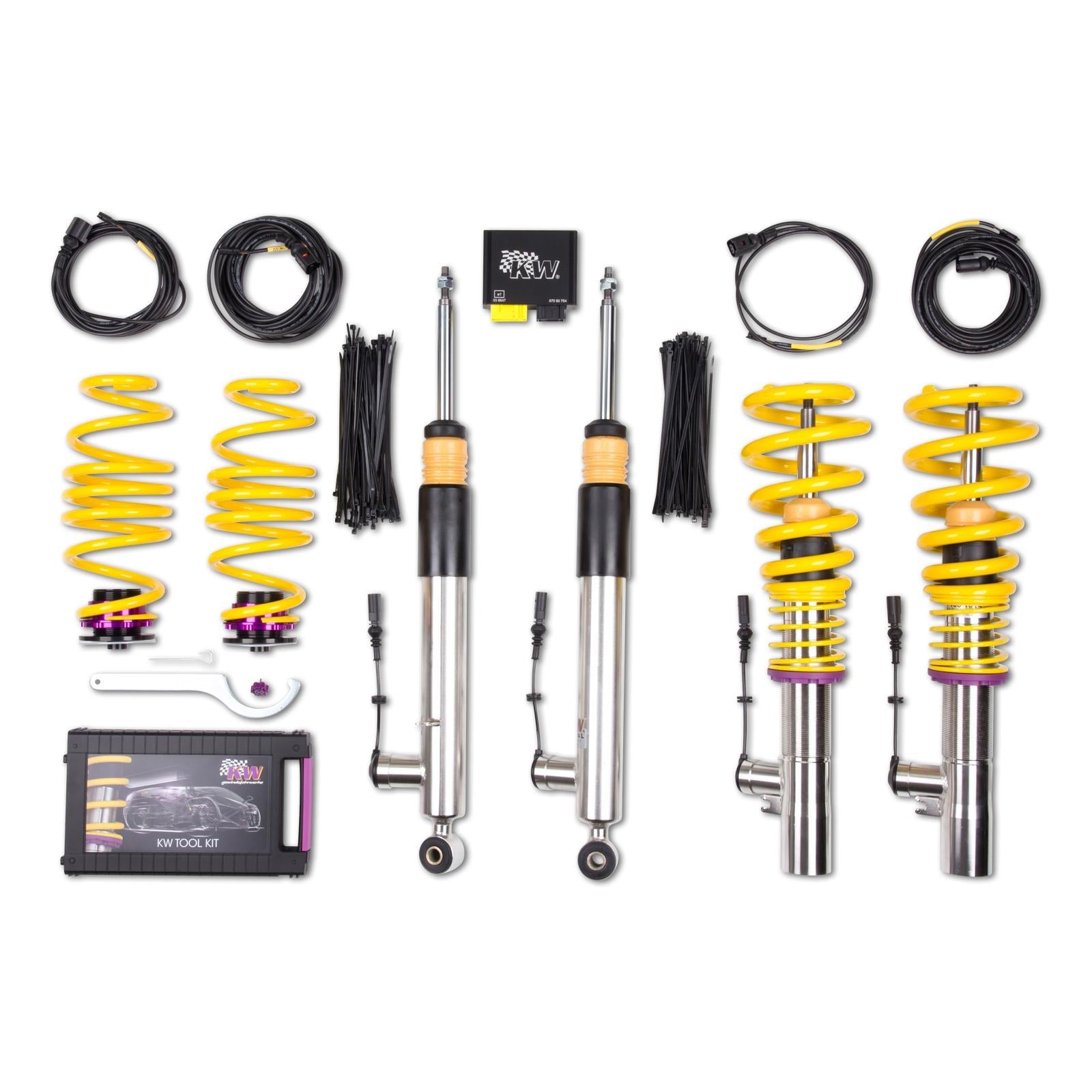 KW DDC - ECU Gewindefahrwerk inox Bild 1