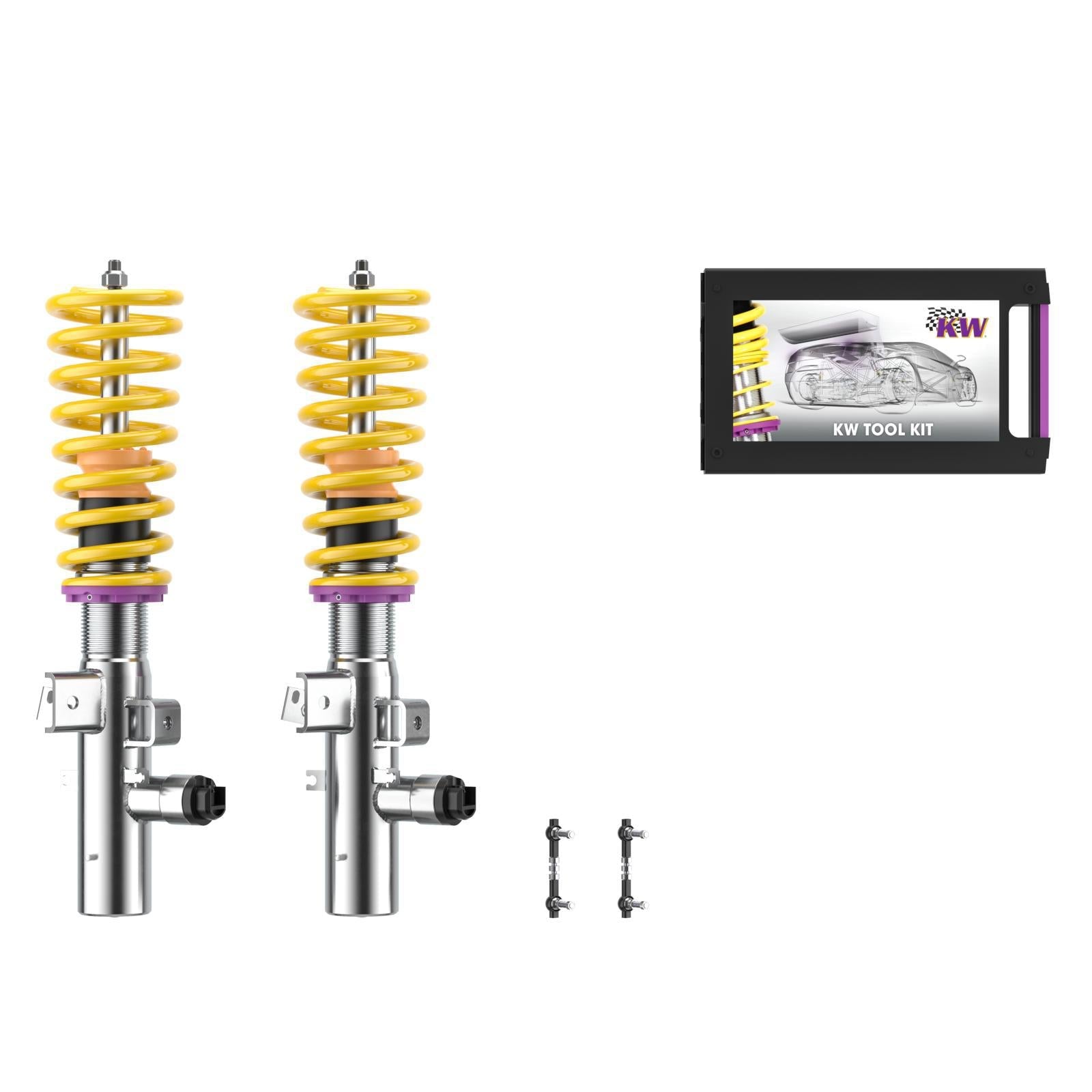 KW DDC - Plug & Play Gewindefahrwerk inox Bild 1