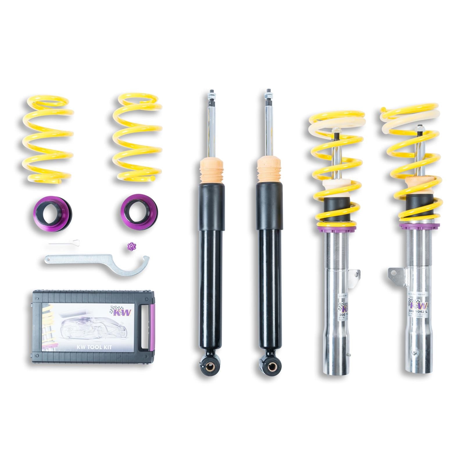 KW Gewindefahrwerk V1 inox Bild 1